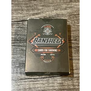 banshees | Other | Banshee Throwing Cards 2 Sets Highperformance Card ...